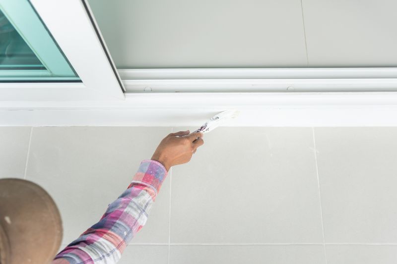 Detail Work on Window Frames